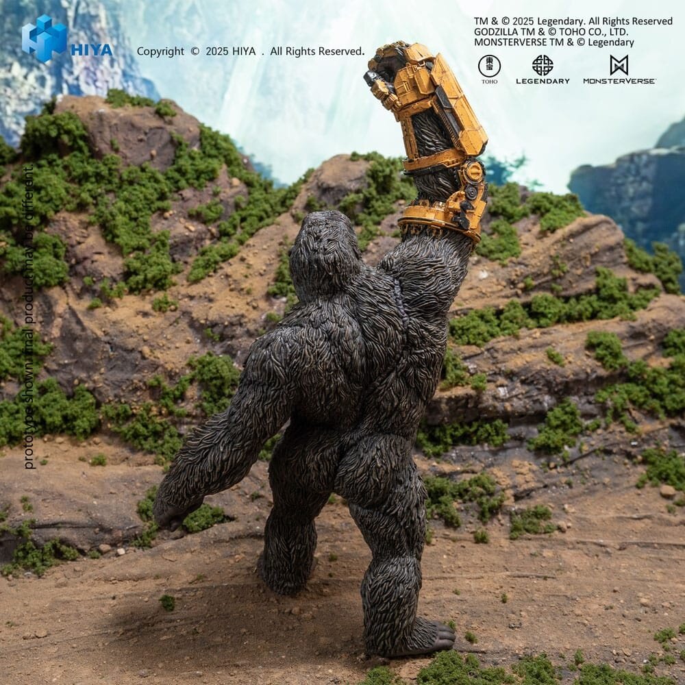 Hiya Toys Godzilla x Kong The New Empire Stylist Series PVC Statue Kong B.E.A.S.T. Glove Version 22 cm Hiya Toys Godzilla x Kong The New Empire Stylist Series PVC Statue Kong B.E.A.S.T. Glove Version 22 cm