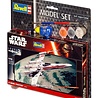 Revell Star Wars Model Kit 1/112 Model Set X-Wing Fighter 11 cm