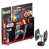 Revell Star Wars Model Kit 1/110 Model Set TIE Fighter 9 cm Revell Star Wars Model Kit 1/110 Model Set TIE Fighter 9 cm