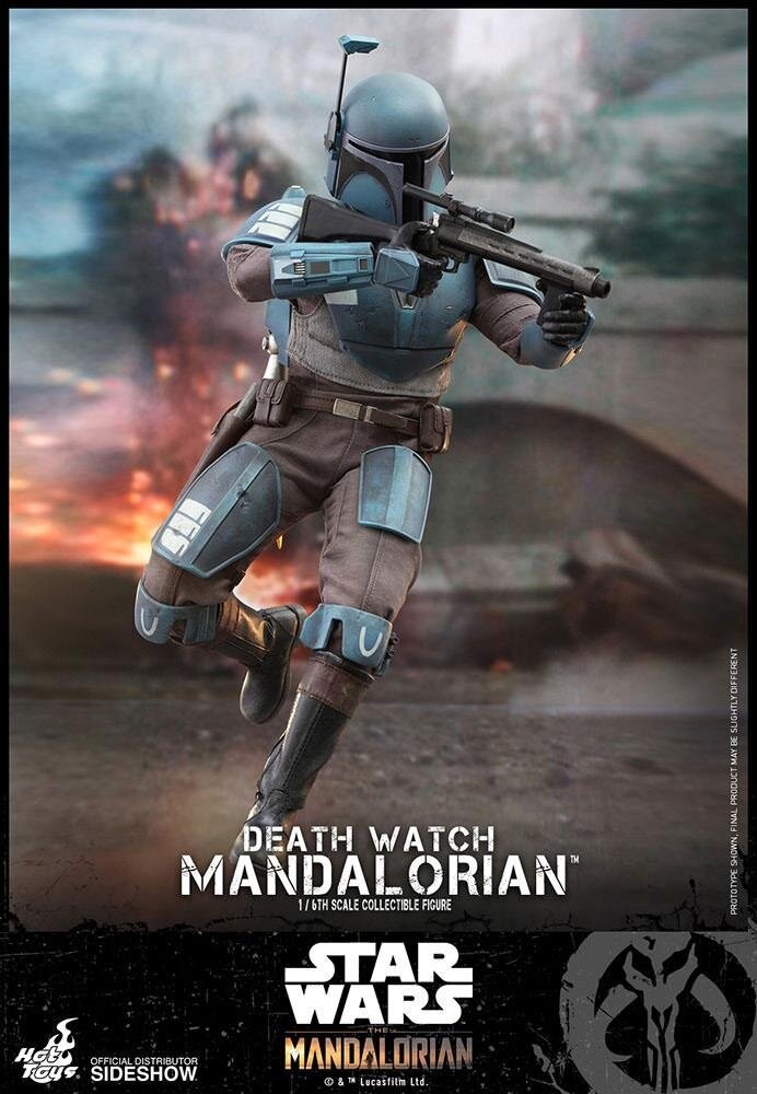Hot Toys Star Wars The Mandalorian Action Figure 1/6 Death Watch Mandalorian 30 cm