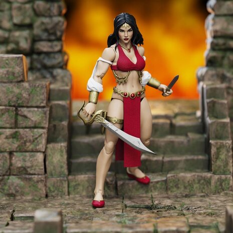 Boss Fight Studio Conan the Barbarian Epic H.A.C.K.S. Action Figure 1/12 Bêlit: Queen of the Black Coast Boss Fight Studio Conan the Barbarian Epic H.A.C.K.S. Action Figure 1/12 Bêlit: Queen of the Black Coast