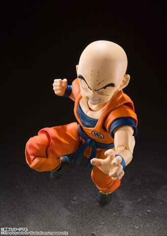 Tamashii Nations Dragon Ball Z S.H. Figuarts Action Figure Krillin-Earth's Strongest Man 12 cm Tamashii Nations Dragon Ball Z S.H. Figuarts Action Figure Krillin-Earth's Strongest Man 12 cm