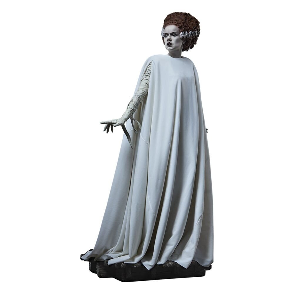 Sideshow Collectibles Bride of Frankenstein Premium Format Statue The Bride (Fabric Costume) 55 cm