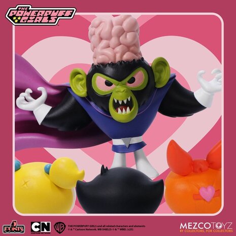 Mezco Toyz The Powerpuff Girls 5 Points Action Figure Set 10 cm Mezco Toyz The Powerpuff Girls 5 Points Action Figure Set 10 cm