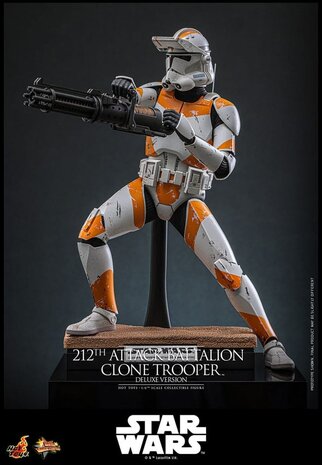 Hot Toys Star Wars: The Clone Wars Action Figure 1/6 212th Attack Battalion Clone Trooper Deluxe Version 30 cm Hot Toys Star Wars: The Clone Wars Action Figure 1/6 212th Attack Battalion Clone Trooper Deluxe Version 30 cm