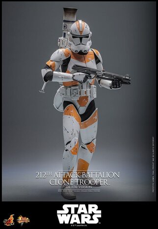 Hot Toys Star Wars: The Clone Wars Action Figure 1/6 212th Attack Battalion Clone Trooper Deluxe Version 30 cm Hot Toys Star Wars: The Clone Wars Action Figure 1/6 212th Attack Battalion Clone Trooper Deluxe Version 30 cm