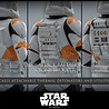 Hot Toys Star Wars: The Clone Wars Action Figure 1/6 212th Attack Battalion Clone Trooper Deluxe Version 30 cm Hot Toys Star Wars: The Clone Wars Action Figure 1/6 212th Attack Battalion Clone Trooper Deluxe Version 30 cm