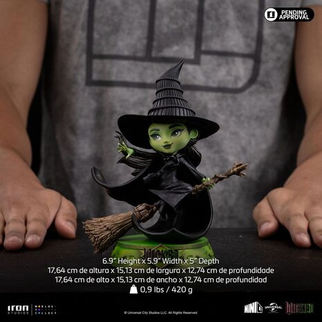 Iron Studios Wicked Mini Co. PVC Figure Elphaba 18 cm Iron Studios Wicked Mini Co. PVC Figure Elphaba 18 cm