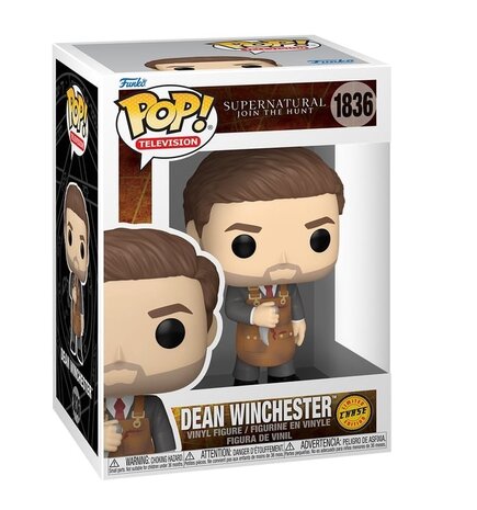 Funko Supernatural POP! Vinyl Figures Dean Winchester (Chase) #1836