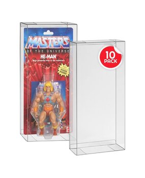 Evoretro PET Protectors 10-Pack for Masters of the Universe Origins Power Posing (Carded) Box Figures Evoretro PET Protectors 10-Pack for Masters of the Universe Origins Power Posing (Carded) Box Figures