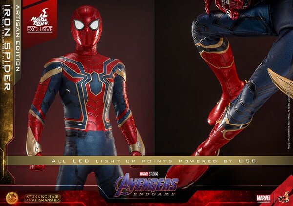 Hot Toys Avengers: Endgame Action Figure 1/6 Iron Spider (Artisan Edition) 28 cm