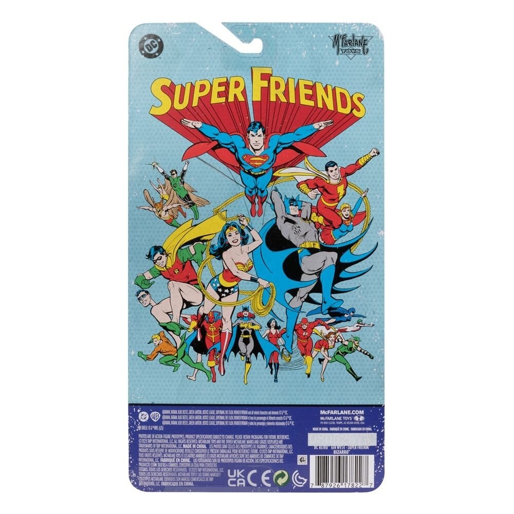 McFarlane Toys DC Retro Super Friends Action Figure Bizarro 15 cm McFarlane Toys DC Retro Super Friends Action Figure Bizarro 15 cm