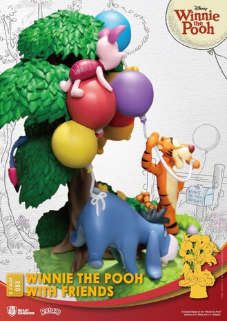 Beast Kingdom Disney D-Stage PVC Diorama Winnie The Pooh With Friends 16 cm Beast Kingdom Disney D-Stage PVC Diorama Winnie The Pooh With Friends 16 cm