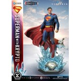 Prime 1 Studio Superman (2025) Real Elite Masterline Series Statue 1/3 Superman with Krypto Bonus Version 95 cm