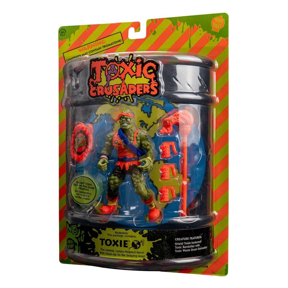 Trick or Treat Studios Toxic Crusader Action Figure Toxie 13 cm Trick or Treat Studios Toxic Crusader Action Figure Toxie 13 cm