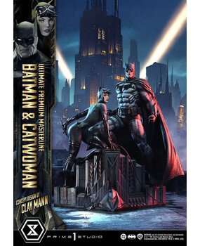 Prime 1 Studio DC Comics Ultimate Premium Masterline Series Statue 1/4 Batman & Catwoman (Concept Design by Clay Mann) 56 cm Prime 1 Studio DC Comics Ultimate Premium Masterline Series Statue 1/4 Batman & Catwoman (Concept Design by Clay Mann) 56 cm
