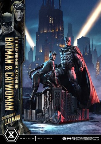 Prime 1 Studio DC Comics Ultimate Premium Masterline Series Statue 1/4 Batman & Catwoman (Concept Design by Clay Mann) 56 cm Prime 1 Studio DC Comics Ultimate Premium Masterline Series Statue 1/4 Batman & Catwoman (Concept Design by Clay Mann) 56 cm
