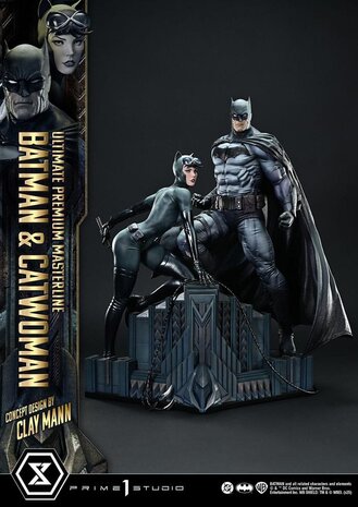 Prime 1 Studio DC Comics Ultimate Premium Masterline Series Statue 1/4 Batman & Catwoman (Concept Design by Clay Mann) 56 cm Prime 1 Studio DC Comics Ultimate Premium Masterline Series Statue 1/4 Batman & Catwoman (Concept Design by Clay Mann) 56 cm