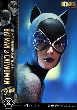 Prime 1 Studio DC Comics Ultimate Premium Masterline Series Statue 1/4 Batman & Catwoman (Concept Design by Clay Mann) Bonus Version 56 cm Prime 1 Studio DC Comics Ultimate Premium Masterline Series Statue 1/4 Batman & Catwoman (Concept Design by Clay Mann) Bonus Version 56 cm