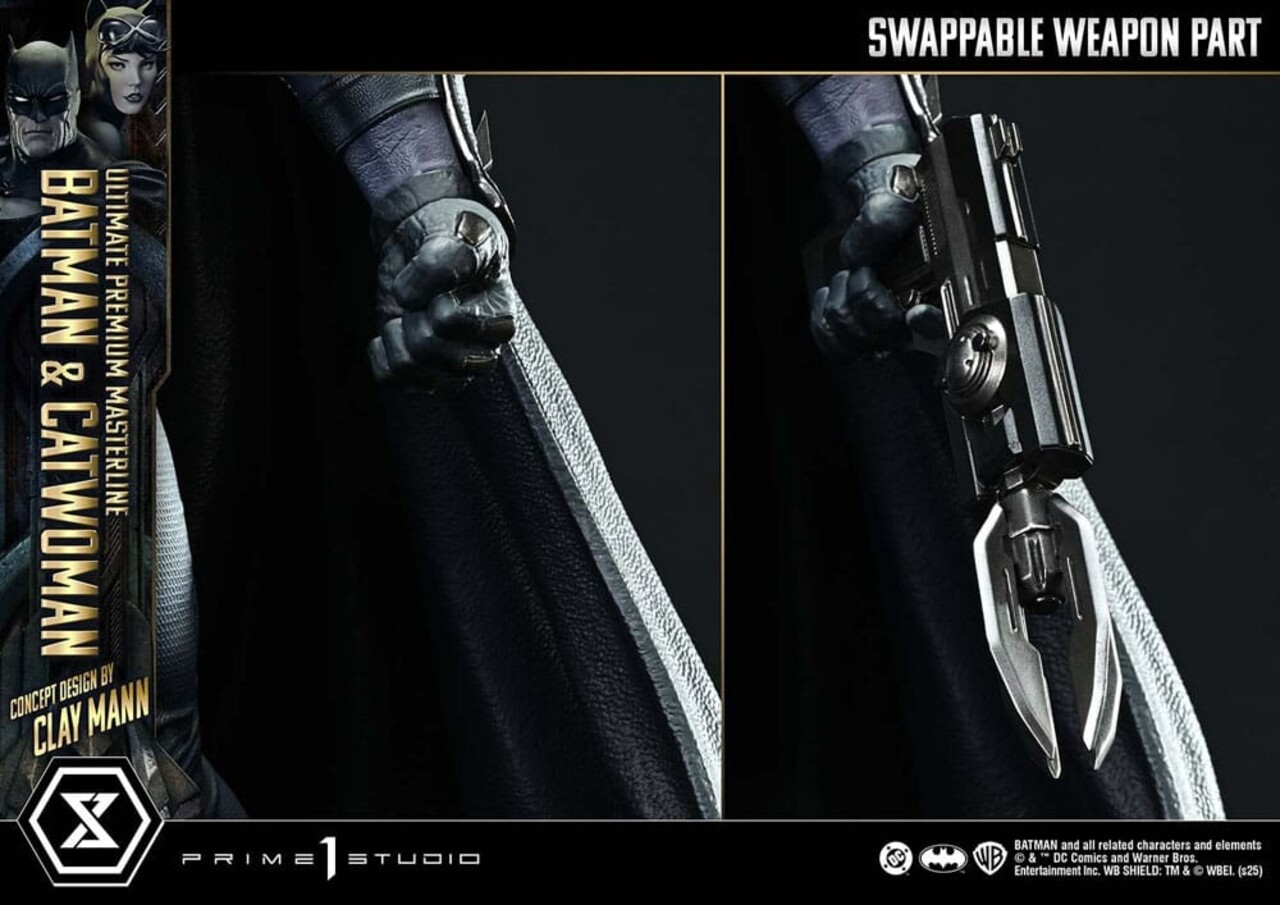 Prime 1 Studio DC Comics Ultimate Premium Masterline Series Statue 1/4 Batman & Catwoman (Concept Design by Clay Mann) Bonus Version 56 cm Prime 1 Studio DC Comics Ultimate Premium Masterline Series Statue 1/4 Batman & Catwoman (Concept Design by Clay Mann) Bonus Version 56 cm