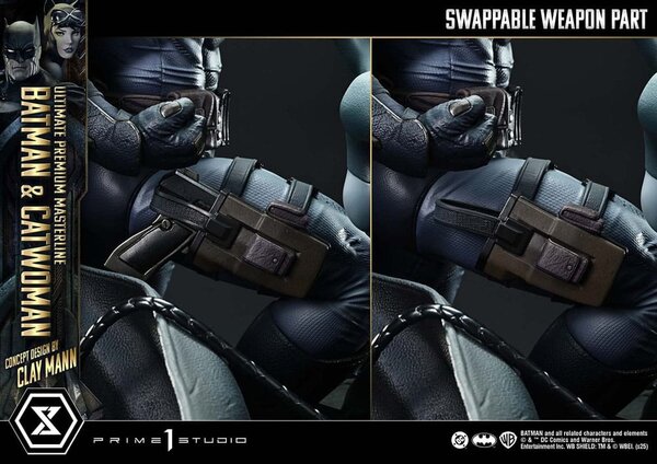 Prime 1 Studio DC Comics Ultimate Premium Masterline Series Statue 1/4 Batman & Catwoman (Concept Design by Clay Mann) Bonus Version 56 cm Prime 1 Studio DC Comics Ultimate Premium Masterline Series Statue 1/4 Batman & Catwoman (Concept Design by Clay Mann) Bonus Version 56 cm