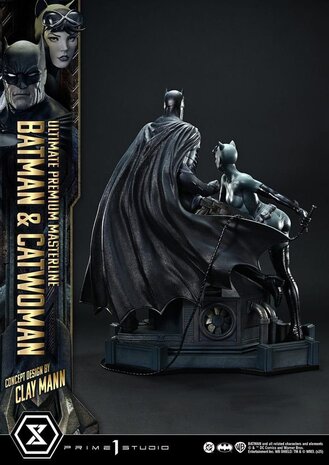 Prime 1 Studio DC Comics Ultimate Premium Masterline Series Statue 1/4 Batman & Catwoman (Concept Design by Clay Mann) Bonus Version 56 cm Prime 1 Studio DC Comics Ultimate Premium Masterline Series Statue 1/4 Batman & Catwoman (Concept Design by Clay Mann) Bonus Version 56 cm
