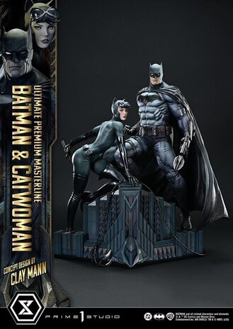 Prime 1 Studio DC Comics Ultimate Premium Masterline Series Statue 1/4 Batman & Catwoman (Concept Design by Clay Mann) Bonus Version 56 cm Prime 1 Studio DC Comics Ultimate Premium Masterline Series Statue 1/4 Batman & Catwoman (Concept Design by Clay Mann) Bonus Version 56 cm