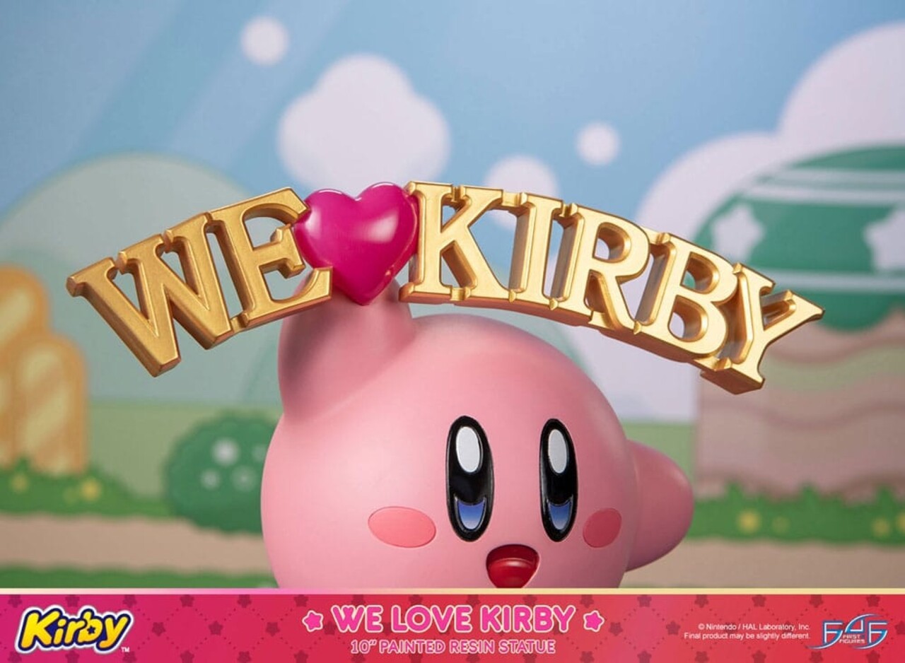 First 4 Figures Kirby Statue We Love Kirby 24 cm First 4 Figures Kirby Statue We Love Kirby 24 cm