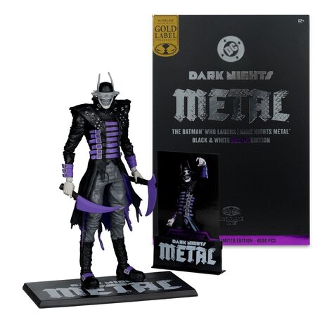 McFarlane Toys DC Multiverse Action Figure The Batman Who Laughs (B&W with accent) (Gold Label) 18 cm McFarlane Toys DC Multiverse Action Figure The Batman Who Laughs (B&W with accent) (Gold Label) 18 cm