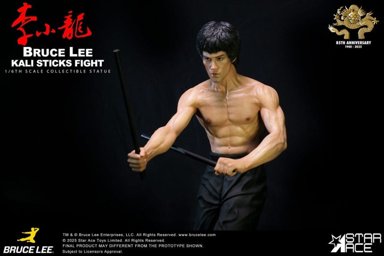 Star Ace Toys Enter the Dragon Statue 1/6 Bruce Lee Kali Sticks Fight Deluxe Basement Version 30 cm Star Ace Toys Enter the Dragon Statue 1/6 Bruce Lee Kali Sticks Fight Deluxe Basement Version 30 cm