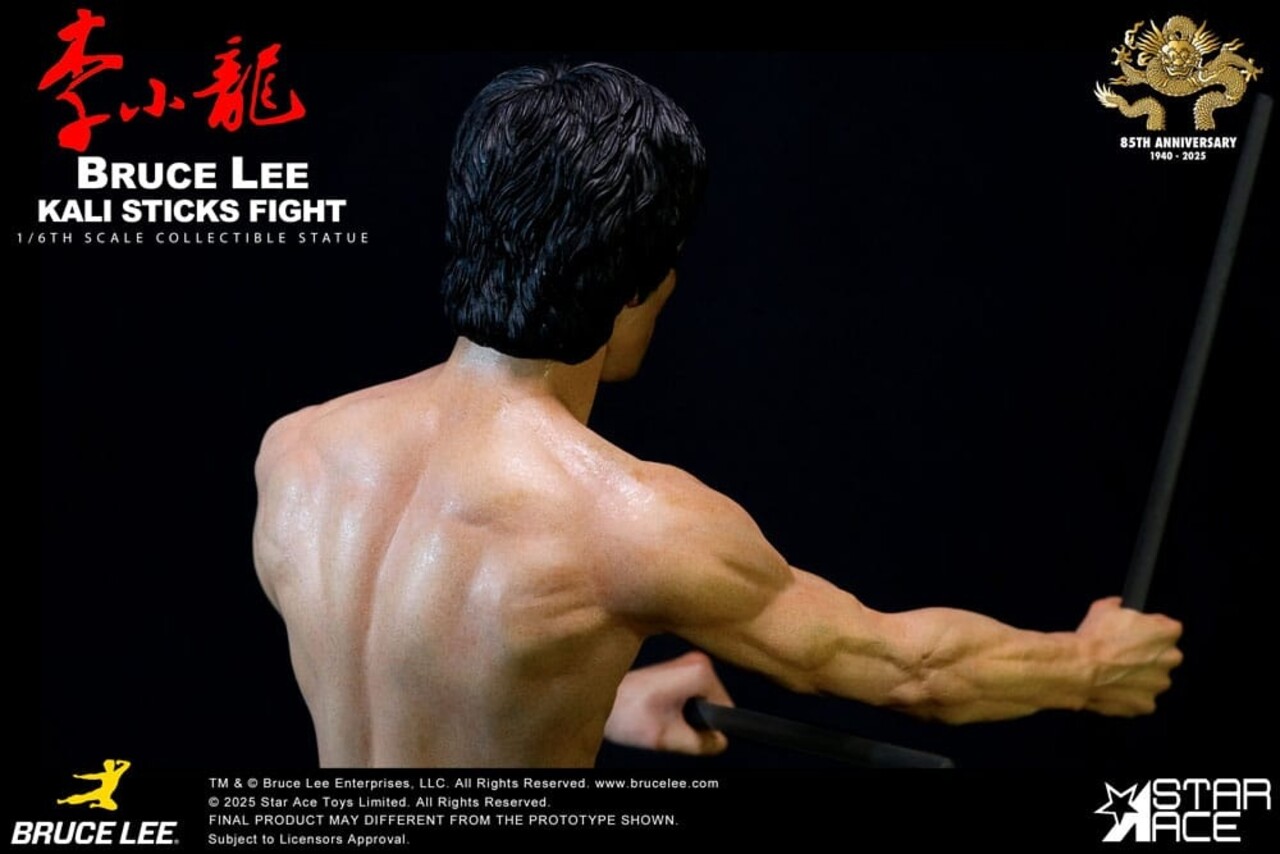 Star Ace Toys Enter the Dragon Statue 1/6 Bruce Lee Kali Sticks Fight Deluxe Basement Version 30 cm Star Ace Toys Enter the Dragon Statue 1/6 Bruce Lee Kali Sticks Fight Deluxe Basement Version 30 cm
