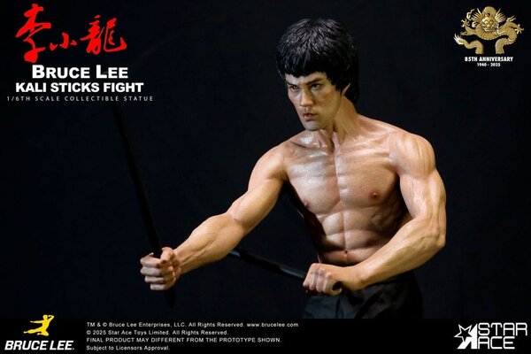 Star Ace Toys Enter the Dragon Statue 1/6 Bruce Lee Kali Sticks Fight Deluxe Basement Version 30 cm Star Ace Toys Enter the Dragon Statue 1/6 Bruce Lee Kali Sticks Fight Deluxe Basement Version 30 cm