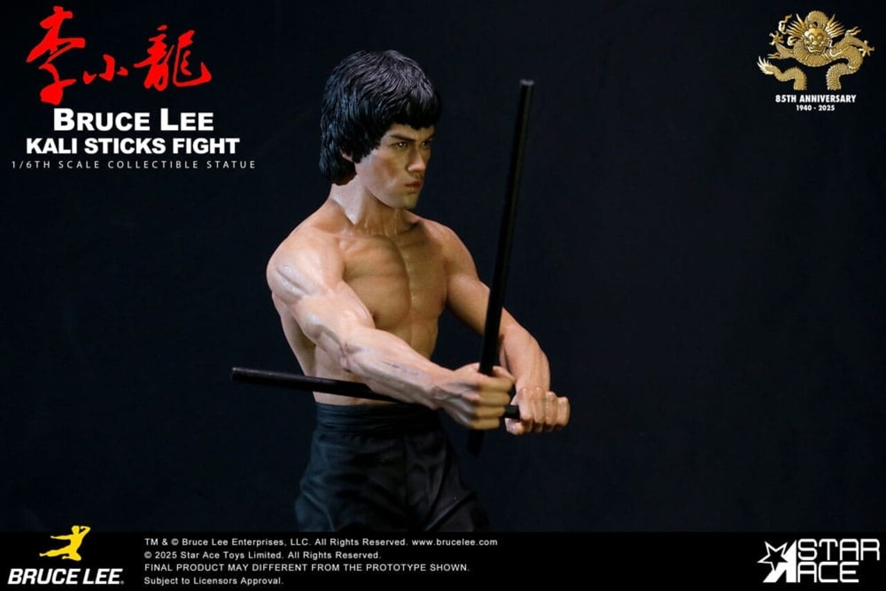 McFarlane Toys Enter the Dragon Statue 1/6 Bruce Lee Kali Sticks Fight Normal Basement Version 30 cm McFarlane Toys Enter the Dragon Statue 1/6 Bruce Lee Kali Sticks Fight Normal Basement Version 30 cm