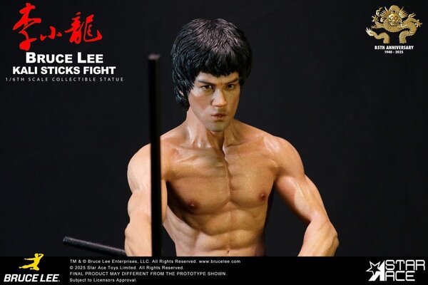 McFarlane Toys Enter the Dragon Statue 1/6 Bruce Lee Kali Sticks Fight Normal Basement Version 30 cm McFarlane Toys Enter the Dragon Statue 1/6 Bruce Lee Kali Sticks Fight Normal Basement Version 30 cm