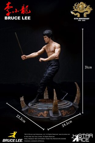 Star Ace Toys Enter the Dragon Statue 1/6 Bruce Lee Kali Sticks Fight Normal Basement Version 30 cm Star Ace Toys Enter the Dragon Statue 1/6 Bruce Lee Kali Sticks Fight Normal Basement Version 30 cm