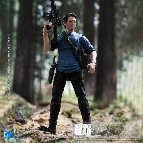 Hiya Toys The Walking Dead Exquisite Mini Series Actionfigur 1/18 Glenn 11 cm Hiya Toys The Walking Dead Exquisite Mini Series Actionfigur 1/18 Glenn 11 cm