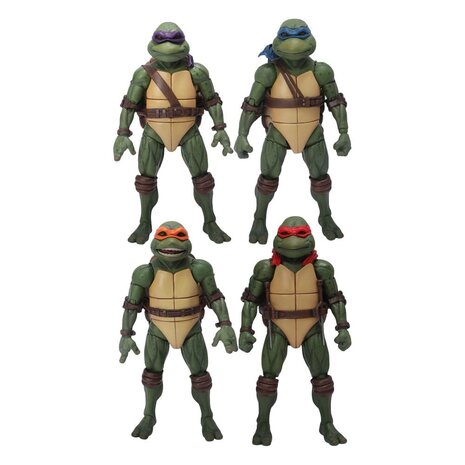 Mezco Toyz Teenage Mutant Ninja Turtles Figures box set 1/12 Teenage Mutant Ninja Turtles (1990 Movie) 15 cm Mezco Toyz Teenage Mutant Ninja Turtles Figures box set 1/12 Teenage Mutant Ninja Turtles (1990 Movie) 15 cm