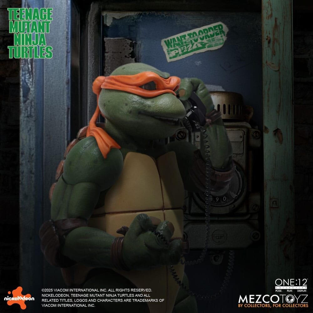 Mezco Toyz Teenage Mutant Ninja Turtles Figures box set 1/12 Teenage Mutant Ninja Turtles (1990 Movie) 15 cm Mezco Toyz Teenage Mutant Ninja Turtles Figures box set 1/12 Teenage Mutant Ninja Turtles (1990 Movie) 15 cm