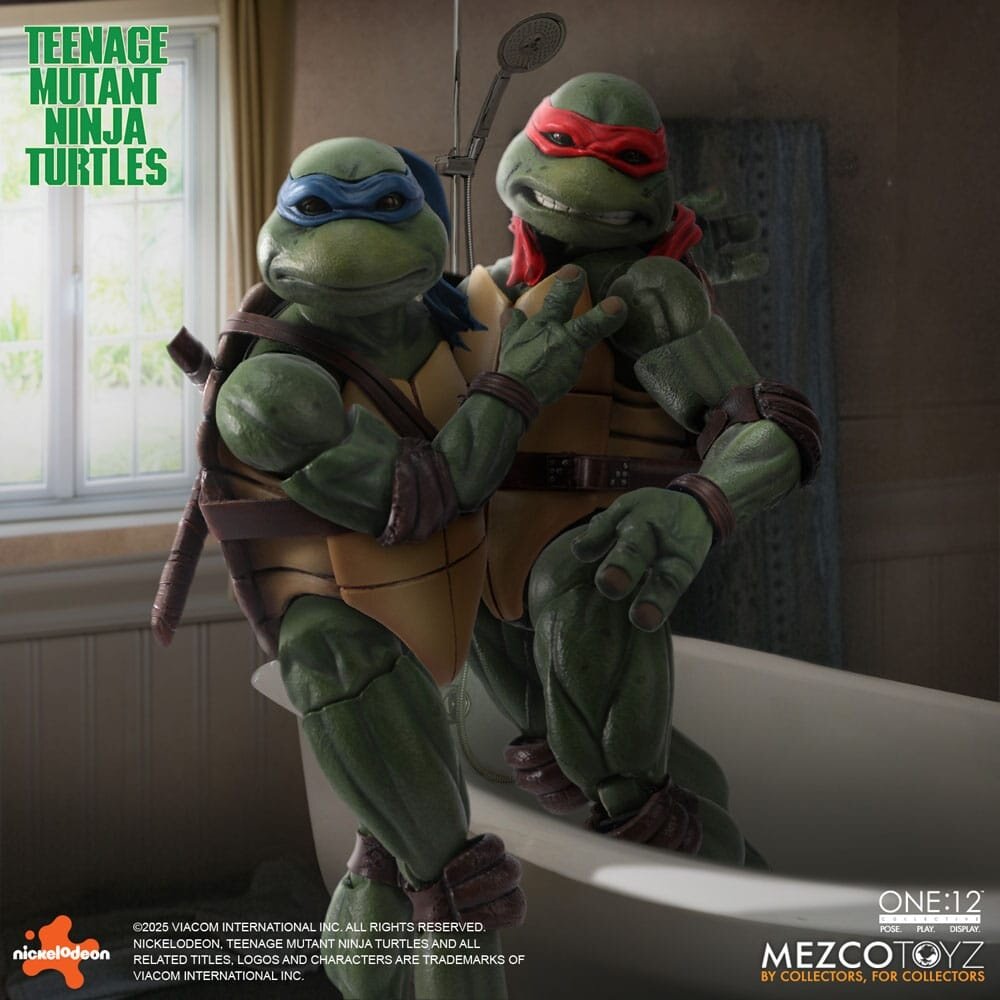 Mezco Toyz Teenage Mutant Ninja Turtles Figures box set 1/12 Teenage Mutant Ninja Turtles (1990 Movie) 15 cm Mezco Toyz Teenage Mutant Ninja Turtles Figures box set 1/12 Teenage Mutant Ninja Turtles (1990 Movie) 15 cm
