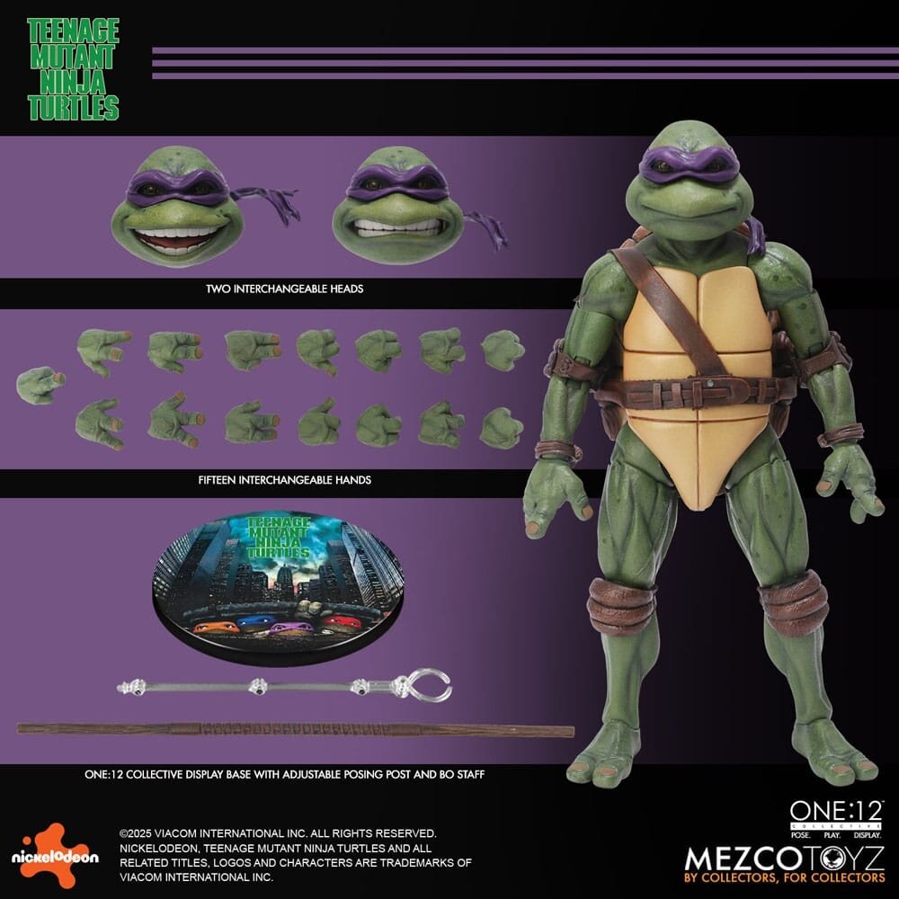 Mezco Toyz Teenage Mutant Ninja Turtles Figures box set 1/12 Teenage Mutant Ninja Turtles (1990 Movie) 15 cm Mezco Toyz Teenage Mutant Ninja Turtles Figures box set 1/12 Teenage Mutant Ninja Turtles (1990 Movie) 15 cm