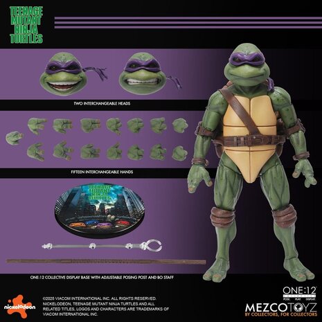 Mezco Toyz Teenage Mutant Ninja Turtles Figures box set 1/12 Teenage Mutant Ninja Turtles (1990 Movie) 15 cm Mezco Toyz Teenage Mutant Ninja Turtles Figures box set 1/12 Teenage Mutant Ninja Turtles (1990 Movie) 15 cm