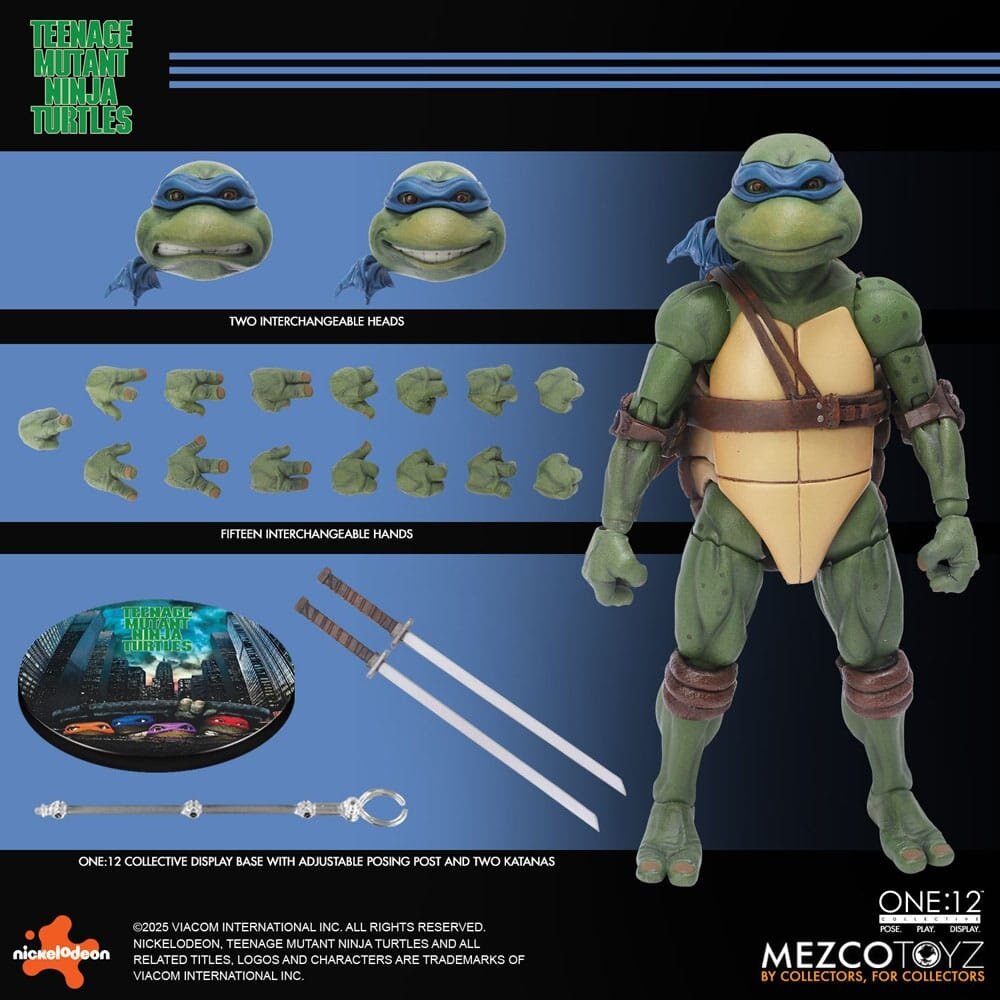 Mezco Toyz Teenage Mutant Ninja Turtles Figures box set 1/12 Teenage Mutant Ninja Turtles (1990 Movie) 15 cm Mezco Toyz Teenage Mutant Ninja Turtles Figures box set 1/12 Teenage Mutant Ninja Turtles (1990 Movie) 15 cm