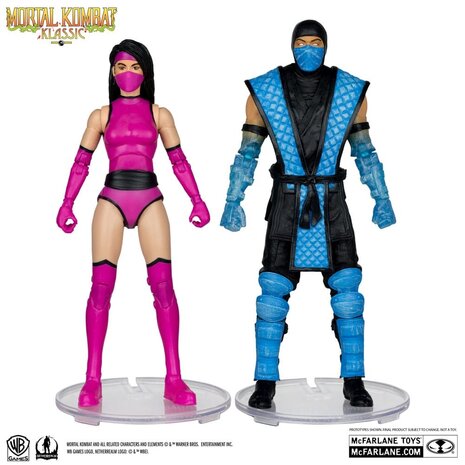 McFarlane Toys Mortal Kombat Action Figure 2-Pack Sub-Zero vs. Mileena (Klassiks) 18 cm McFarlane Toys Mortal Kombat Action Figure 2-Pack Sub-Zero vs. Mileena (Klassiks) 18 cm