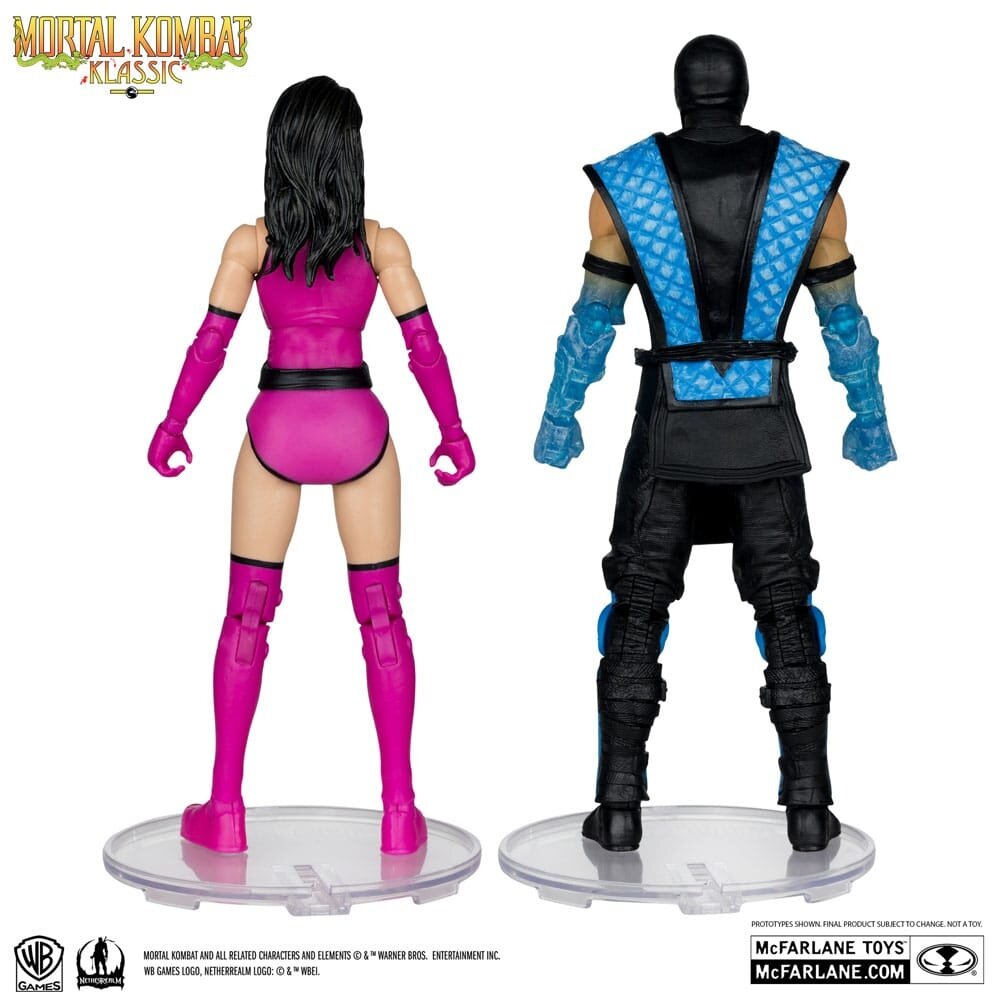 McFarlane Toys Mortal Kombat Action Figure 2-Pack Sub-Zero vs. Mileena (Klassiks) 18 cm McFarlane Toys Mortal Kombat Action Figure 2-Pack Sub-Zero vs. Mileena (Klassiks) 18 cm