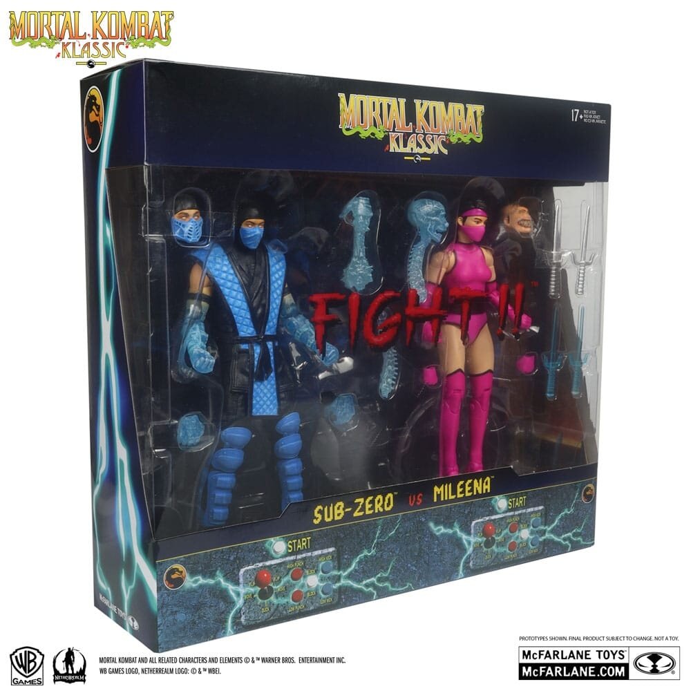 McFarlane Toys Mortal Kombat Action Figure 2-Pack Sub-Zero vs. Mileena (Klassiks) 18 cm McFarlane Toys Mortal Kombat Action Figure 2-Pack Sub-Zero vs. Mileena (Klassiks) 18 cm