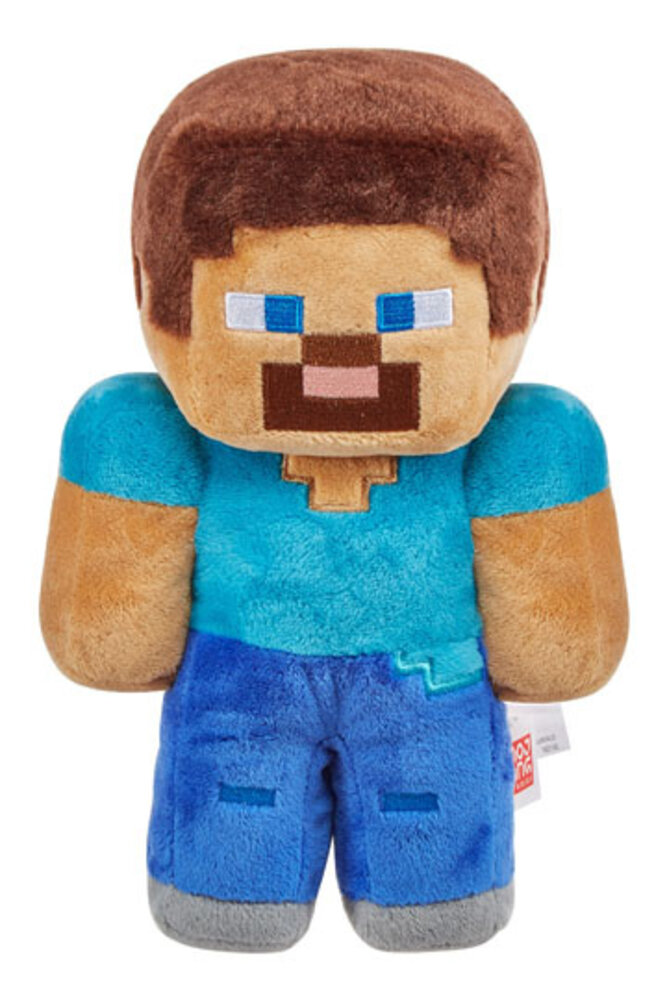 Mattel Minecraft Steve Plush Figure 23 cm Mattel Minecraft Steve Plush Figure 23 cm
