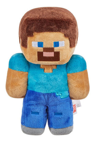 Mattel Minecraft Steve Plush Figure 23 cm Mattel Minecraft Steve Plush Figure 23 cm