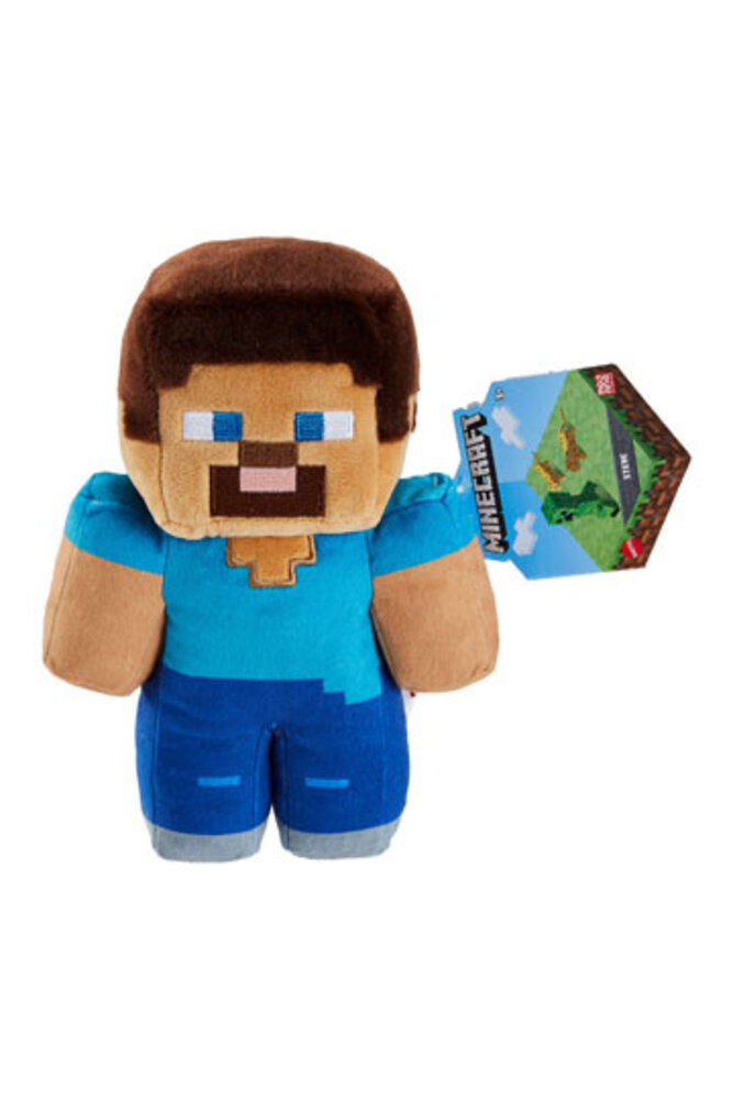 Mattel Minecraft Steve Knuffel 23 cm