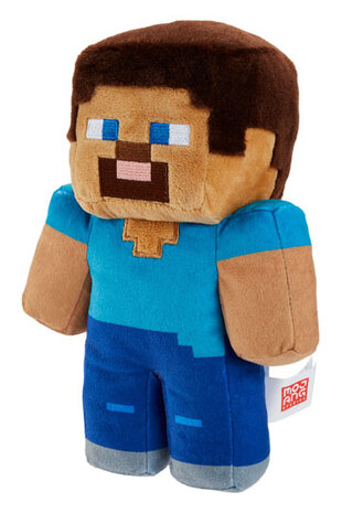 Mattel Minecraft Steve Knuffel 23 cm