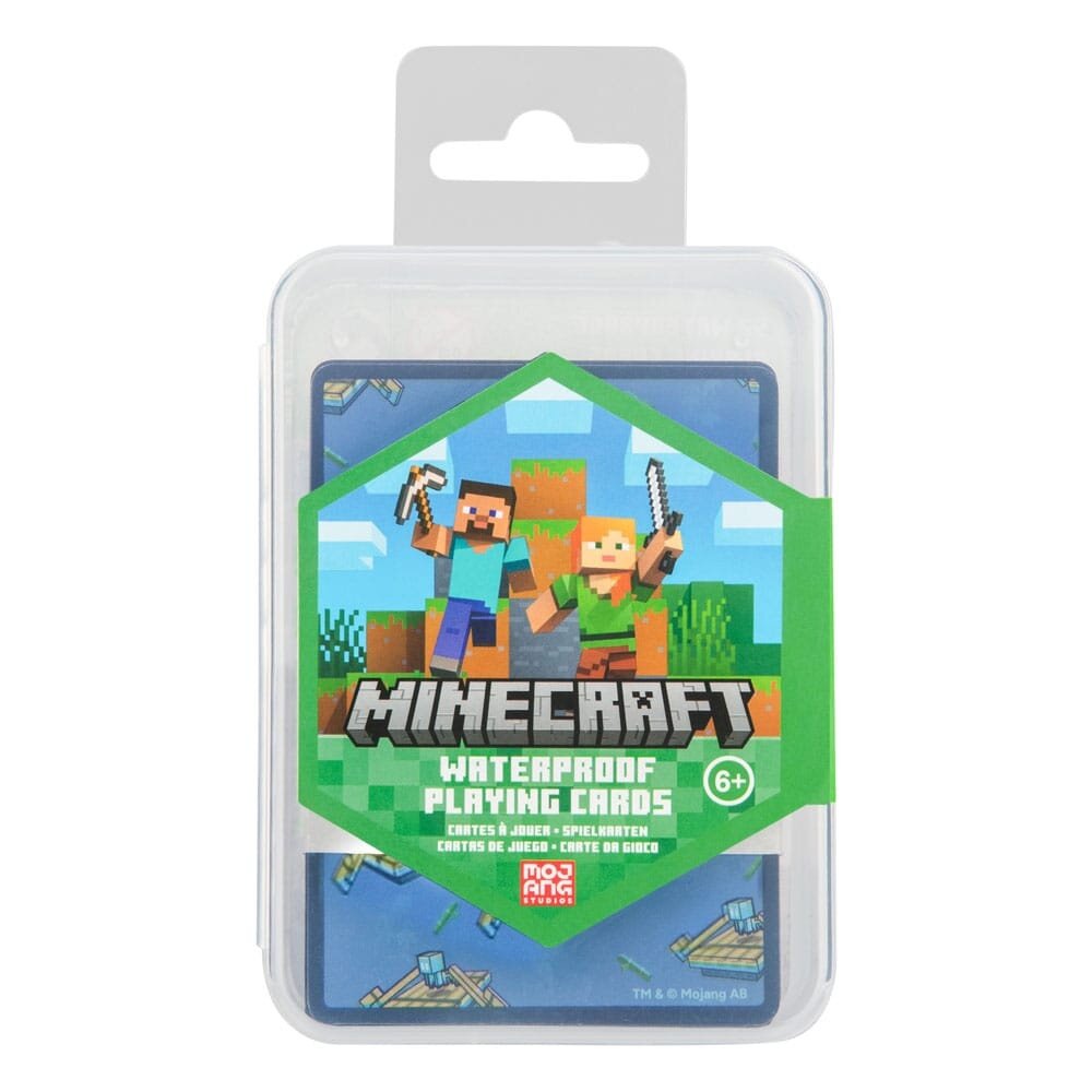 Paladone Minecraft Waterproof Playing Cards Paladone Minecraft Waterproof Playing Cards